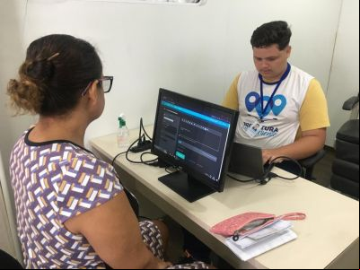 notícia: SEMAD leva Serviços Públicos Digitais à População do Bairro Curuçambá