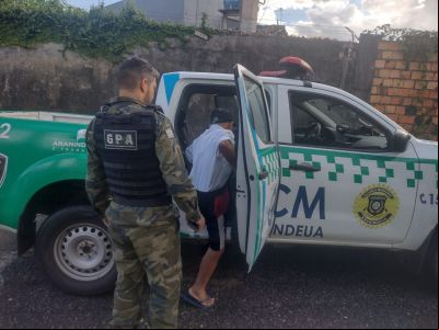 notícia: Guarda Municipal de Ananindeua atende chamado de idoso perdido
