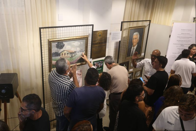 Vernissagem da Exposição Jorge Granhen, vida e arte