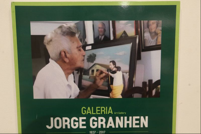 Vernissagem da Exposição Jorge Granhen, vida e arte
