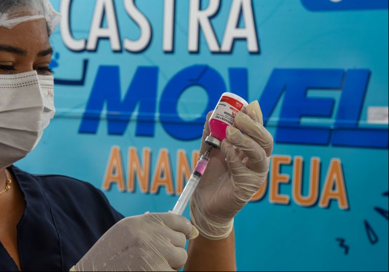 Ação do Programa Prefeitura em Movimento na Arterial 18
