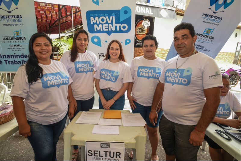 Ação do Programa Prefeitura em Movimento na Arterial 18