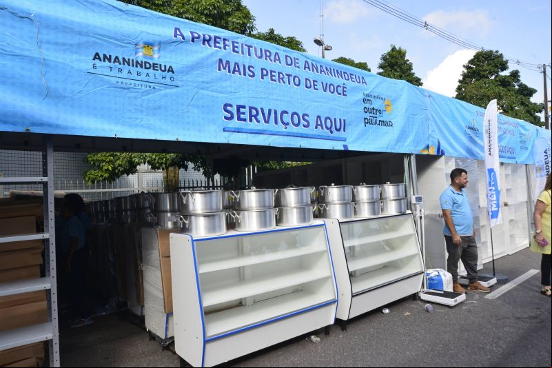 Ação do Programa Prefeitura em Movimento na Arterial 18