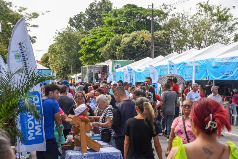Ação do Programa Prefeitura em Movimento na Arterial 18