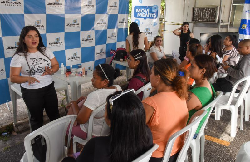 Ação do Programa Prefeitura em Movimento na Arterial 18
