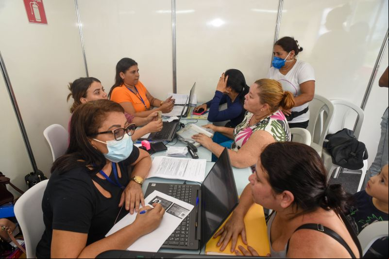 Ação do Programa Prefeitura em Movimento na Arterial 18