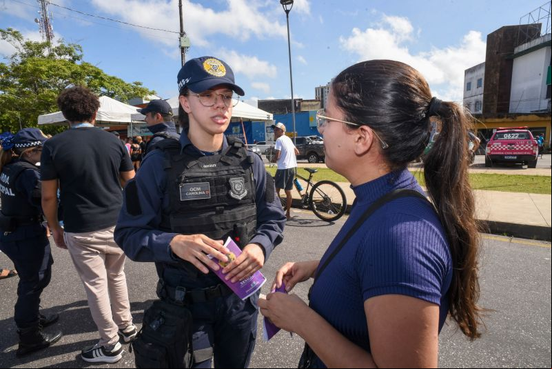 Ação do Programa Prefeitura em Movimento na Arterial 18