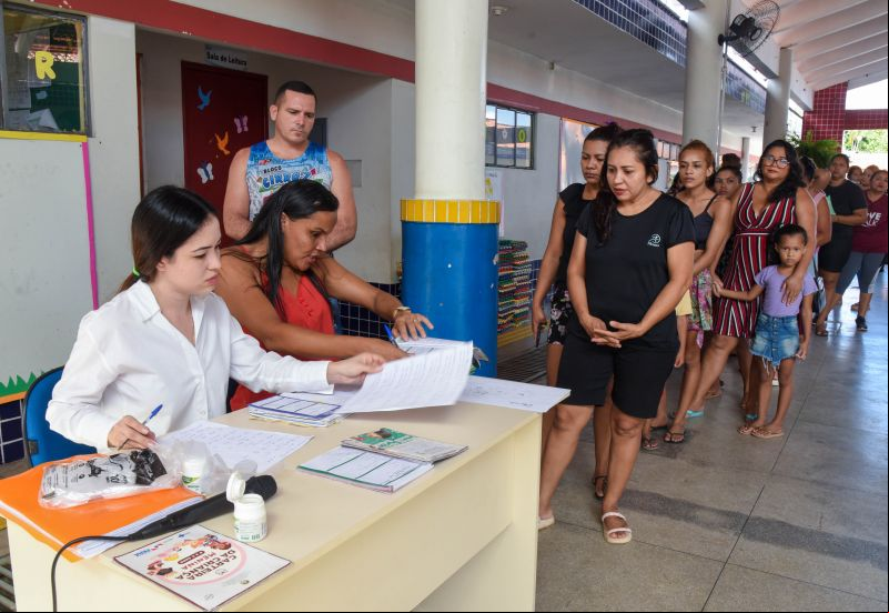 Saúde na Escola CMREI Irmã Dulce no bairro de Águas Lindas