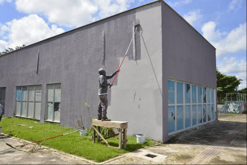 Pintura do predio