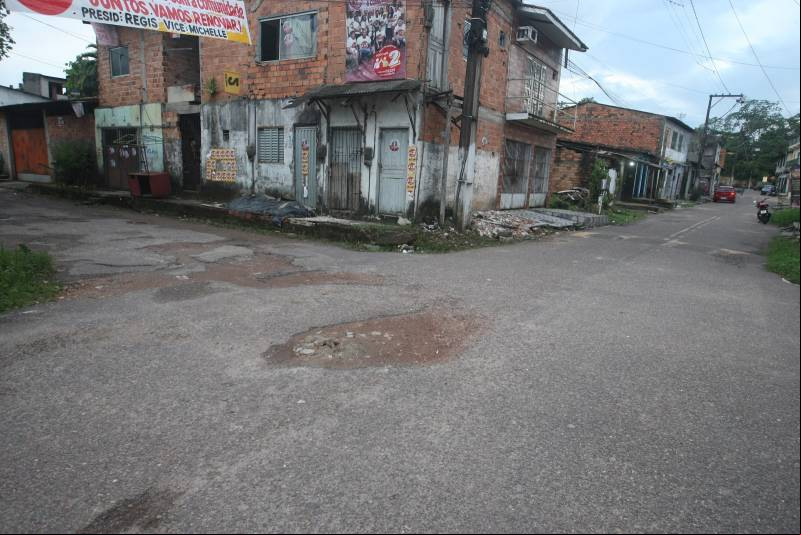 Rua do bairro de Águas Lindas vai receber asfalto.