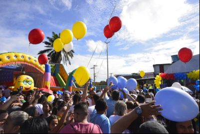 notícia: Prefeitura de Ananindeua conscientiza moradores sobre o autismo com "Manhã alegre no Parque”