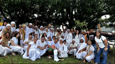 notícia: Ananindeua realiza ato inédito de reparação e combate ao racismo religioso com replantio de árvores sagradas
