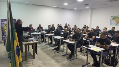 notícia: SESDS promove capacitação sobre aspectos jurídicos da abordagem policial para a ROMU