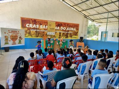 notícia: CRAS Santana do Aurá promove ação especial do Maio Laranja 